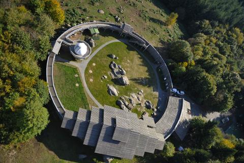Vue aérienne Loups de Chabrières - JMPERICAT