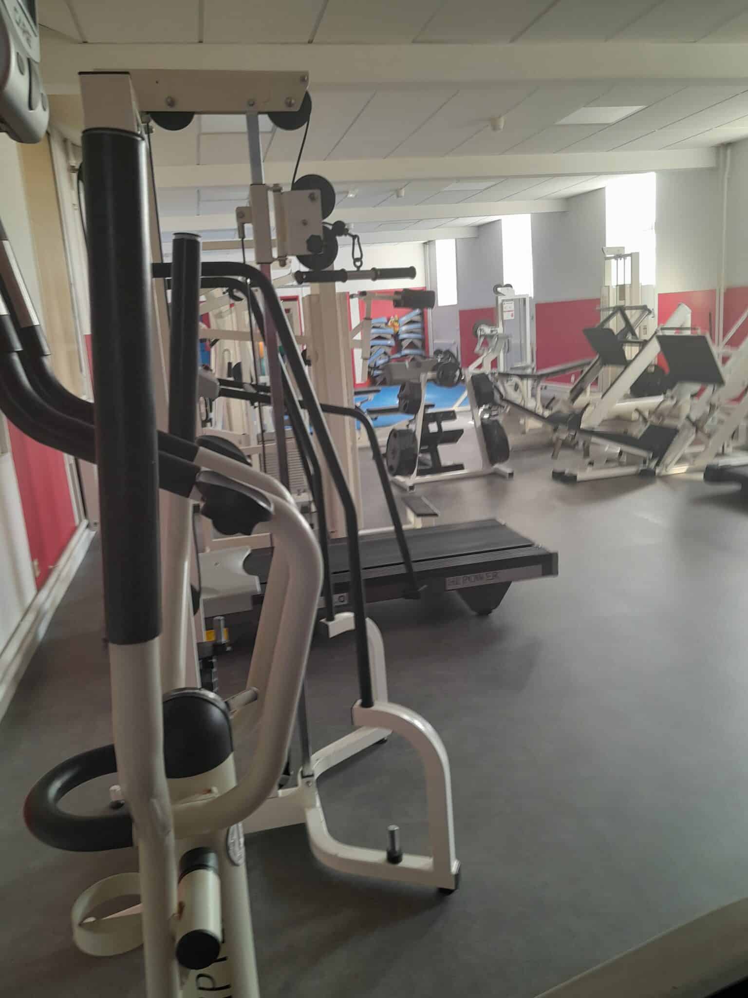 Salle de sport au sein de l'hébergement collectif TREMPLIN NATURE