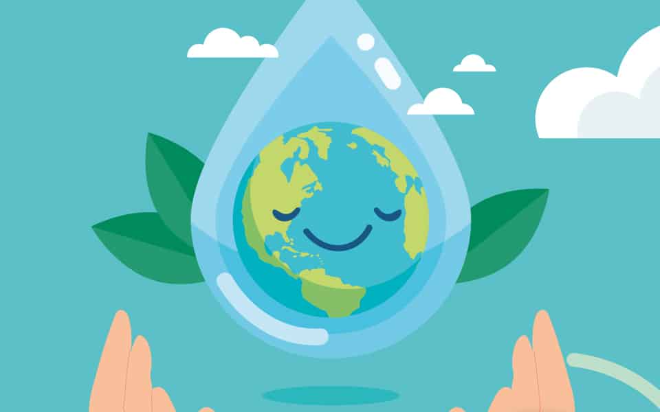 dessin d'une goutte d'eau