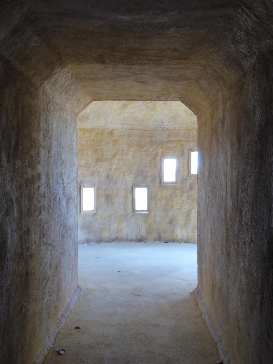 Vue de la tanière, sur la grande boucle