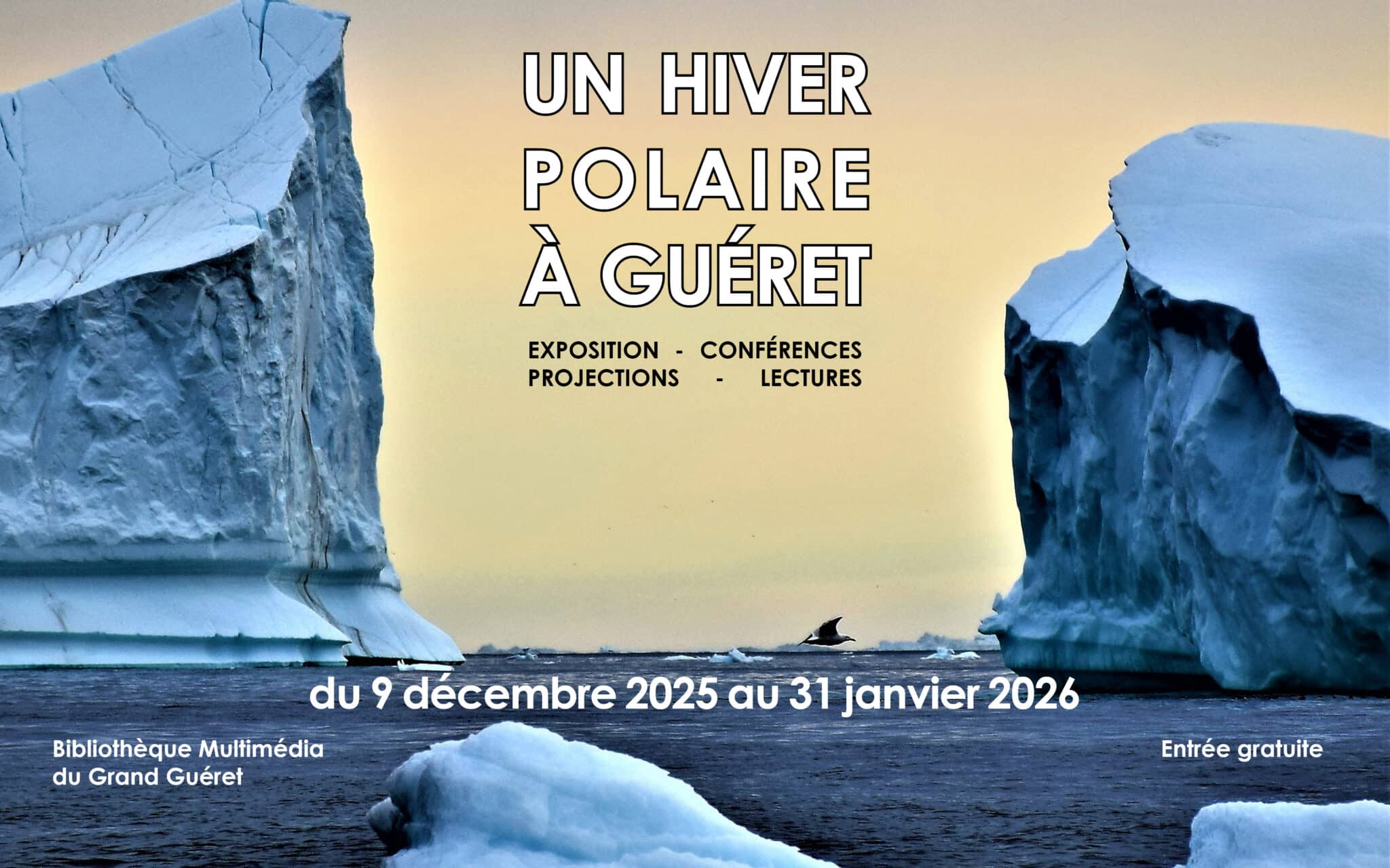 Visuel exposition Un hiver polaire à Guéret